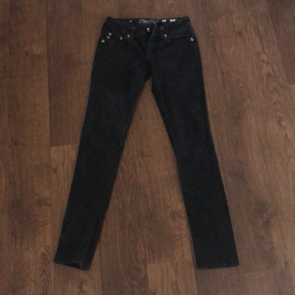 Black, Skinny, Miss Me Jeans